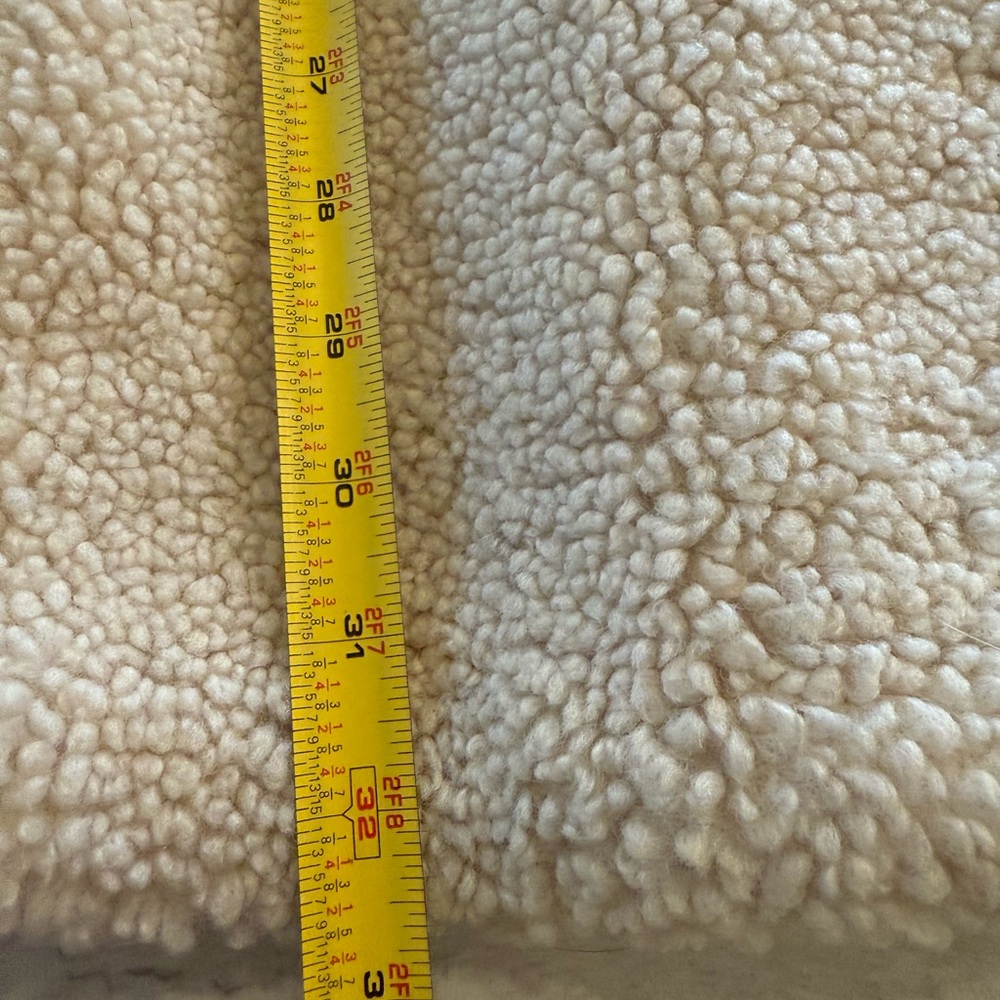 J Crew villa sherpa coat! Size 8 petite - Picture 11 of 12